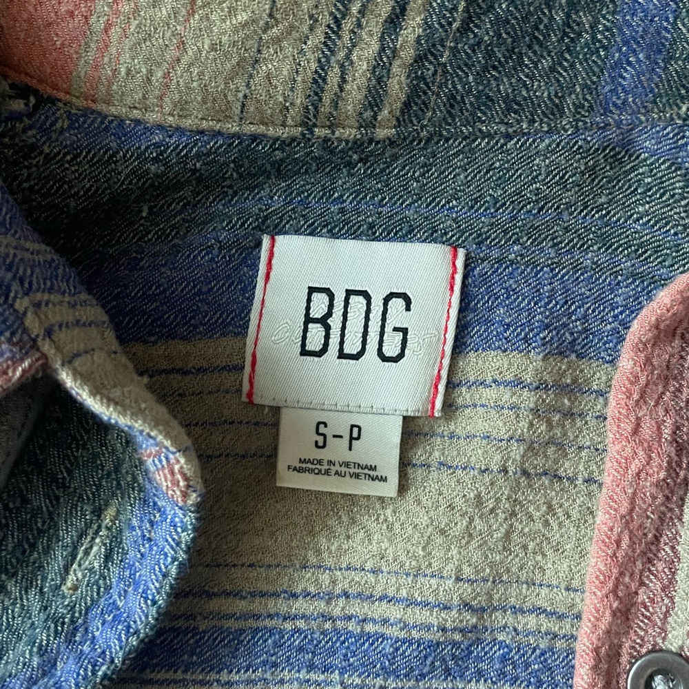 Striped oversized button down - Picture 6 of 6